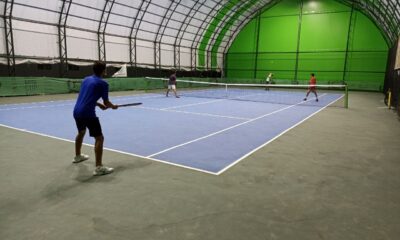 Iğdırlı genç tenisçiler Türkiye Şampiyonası finalleri için ter döküyor