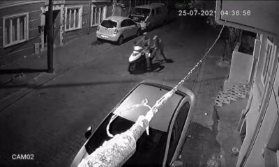 İmamın motosikletini çaldılar