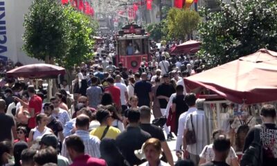 İstiklal Caddesi’nde yoğunluk