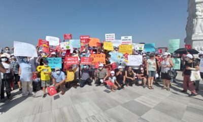 İzmirli depremzedelerden ’emsal artışı’ eylemi