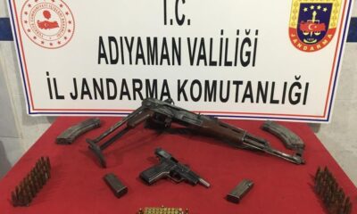 Jandarmadan silah operasyonu: 1 gözaltı