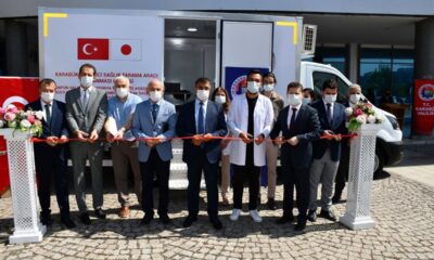 Japon hibe desteği ile alınan ‘Gezici Sağlık Tarama Aracı’ hizmete alındı