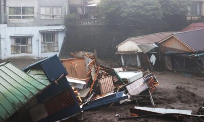 Japonya’yı vuran sel ve heyelanda 300 ev zarar gördü