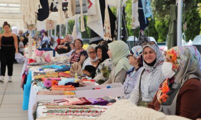 Kadınların pandemi döneminde ürettiği tüm eserler bu sergide