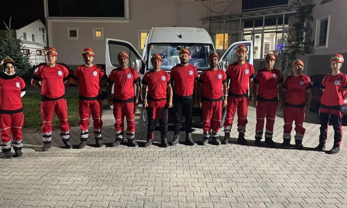 Kahramankazan Belediyesi Arama Kurtarma Birliği Manavgat’ta
