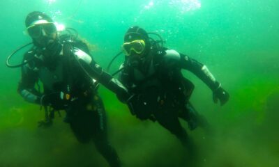 Kahramanmaraş’ta balık adamlardan dalgıçlık eğitimi