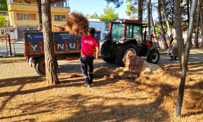 Kahramanmaraş’ta fırtına mesaisi
