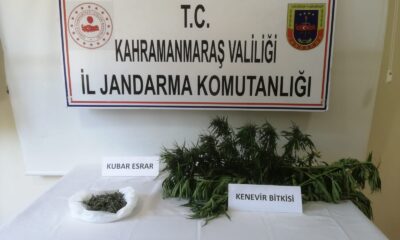 Kahramanmaraş’ta uyuşturucu operasyonu