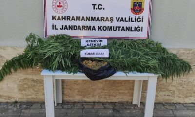 Kahramanmaraş’ta uyuşturucuya 2 gözaltı