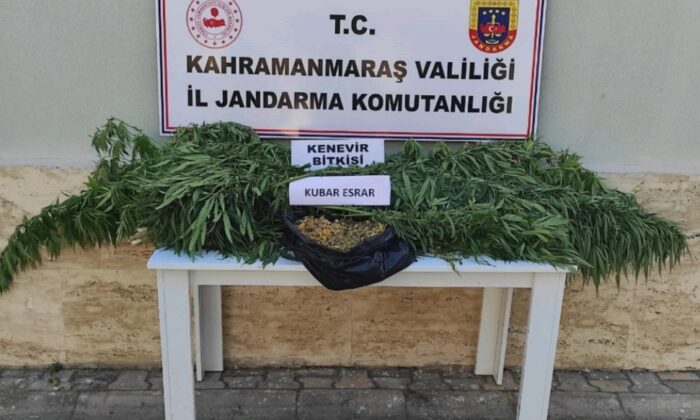 Kahramanmaraş’ta uyuşturucuya 2 gözaltı