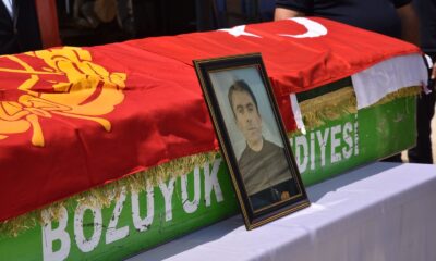 Kansere yenik düşen itfaiye eri son yolculuğuna uğurlandı