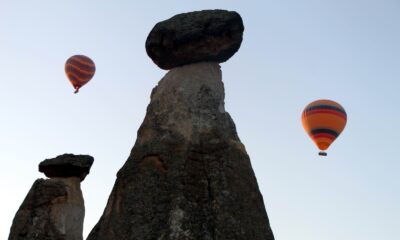 Kapadokya’da balon turları iptal edildi