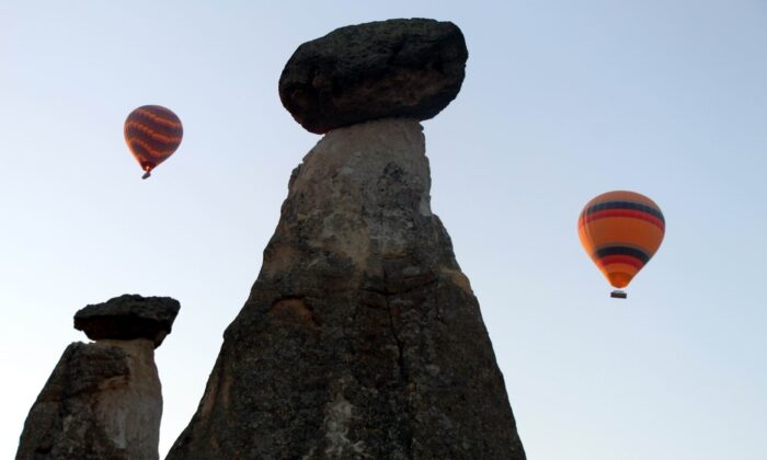 Kapadokya’da balon turları iptal edildi