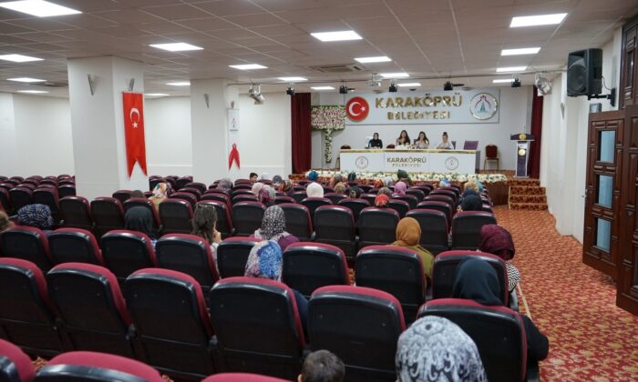 Karaköprü’de kadınlara sağlıklı beslenme eğitimi verildi