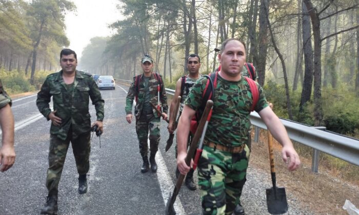 Kardeş ülke Azerbaycan’dan Marmaris’e destek ekibi