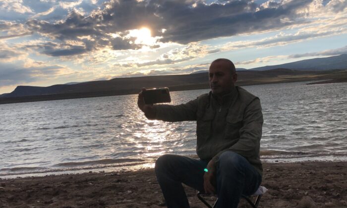 Kars’ta günbatımı görenleri hayran bıraktı