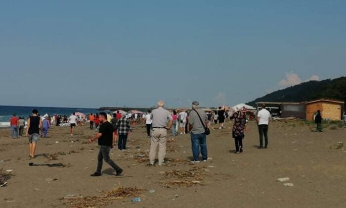 Kastamonu’da denizde kaybolan genci arama çalışması sürüyor