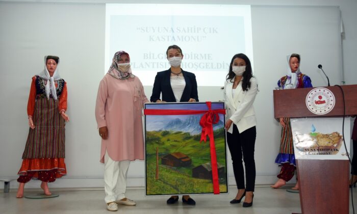 Kastamonulu kadınlara suyun tasarrufu anlatıldı