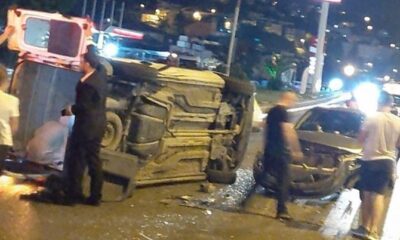 Kavşakta çarpıştılar: 2 yaralı