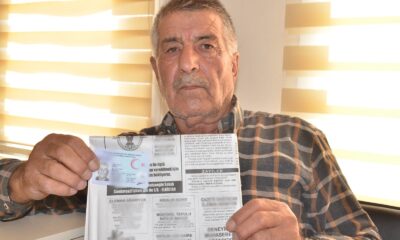 Kaybettiği kimliği 70 yaşındaki çiftçinin kabusu oldu