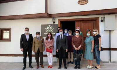 Kaymakam adayları atölyelerde yürütülen çalışmaları yerinde gördü