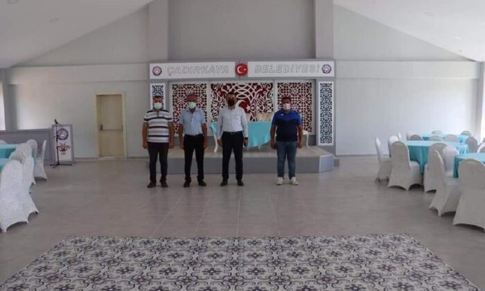 Kaymakam Çelik Çadırkaya beldesinde incelemelerde bulundu