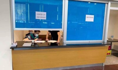 Kayseri Havalimanında Aşı Merkezi hizmete girdi