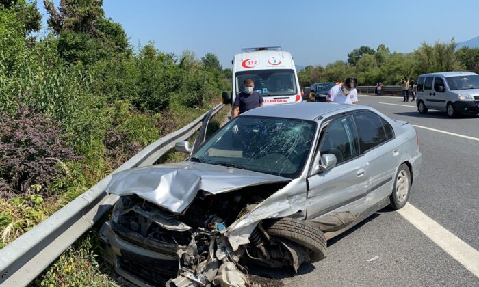 Kaza sonrasında büyük şaşkınlık yaşadılar