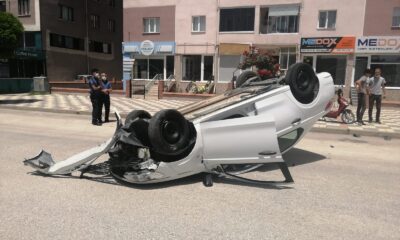 Kazayı ucuz atlattı