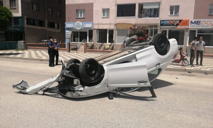 Kazayı ucuz atlattı