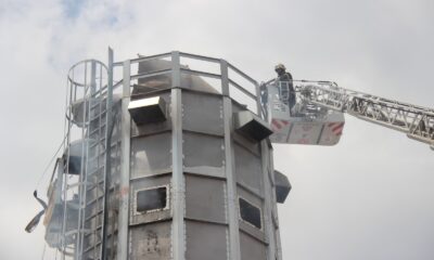 Kereste fabrikasında filo patladı, itfaiye ekipleri alarma geçti