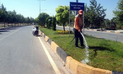 Kilis’te refüj ve bulvarda bayram temizliği