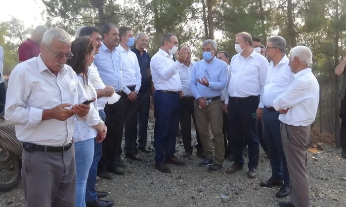 Kilis’teki orman yangınında en büyük korku rüzgar