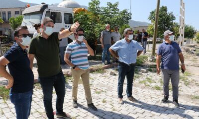 Kırkağaç’ın projelerinde çalışmalar hızla devam ediyor