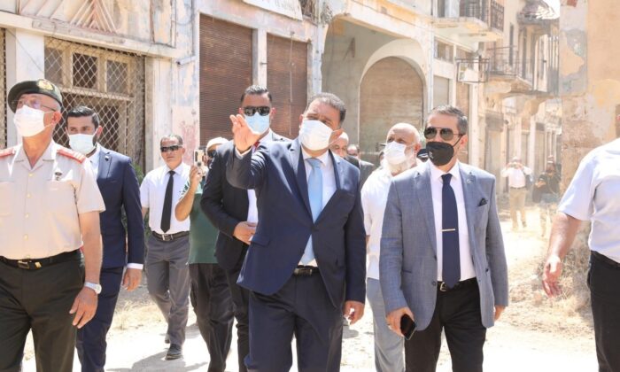 KKTC Başbakan Saner, Kapalı Maraş’ta açılan bölgeyi ziyaret etti