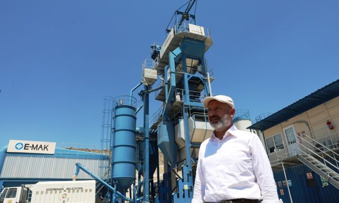 Kocasinan Belediyesi’nden en yüksek kapasiteye sahip asfalt plenti