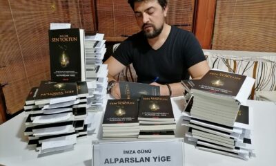 Komiser Alparslan Yige’nin ikinci “En Çok Sen Yoktun” kitabı çıktı