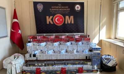 Konfeksiyon atölyesine kaçak sigara operasyonu