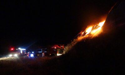 Kozan’da geri dönüşüm tesisinde yangın