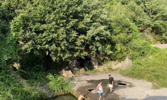 Kükürtlü su yoğun ilgi gördü