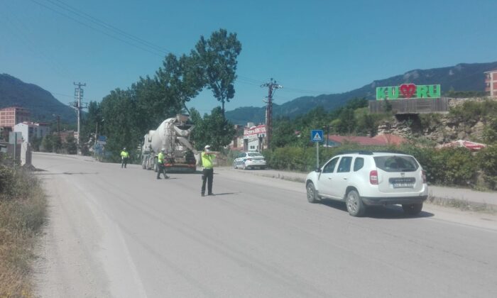 Kumru’da trafik denetimleri sürüyor