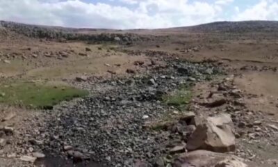 Kuraklık dere yataklarını vurdu