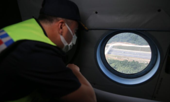 Kurban Bayramı tatilinin son gününde Kuzey Marmara Otoyolu’nda helikopterli denetim