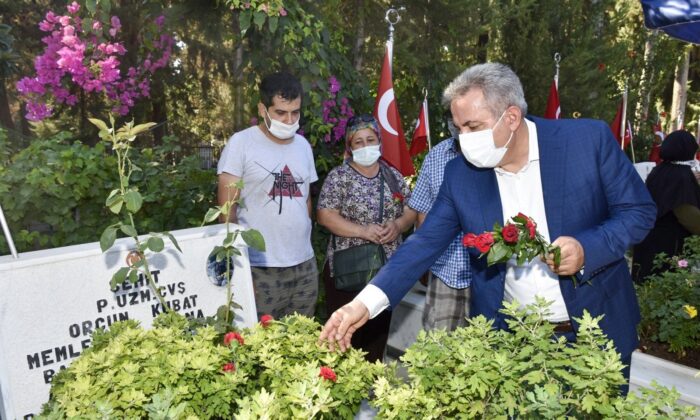 Kurban Bayramı’nda şehit ve yakınları unutulmadı