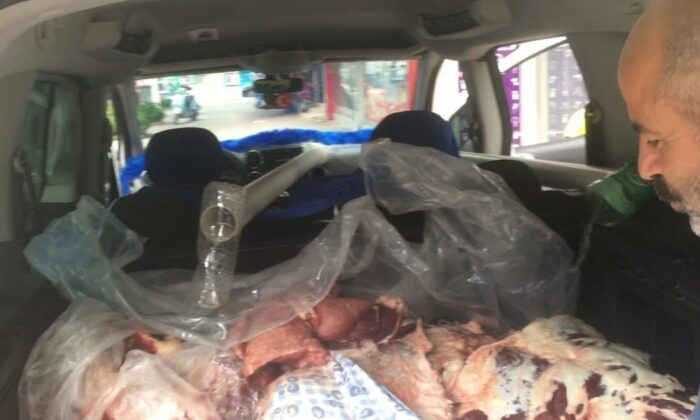 Kurban etleri bozulmasın diye bulduğu teknik görenleri hayrete düşürdü