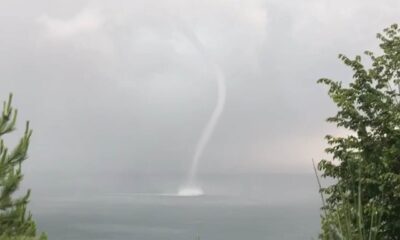 Kurucaşile’de hortum dehşeti amatör kamerada