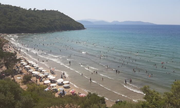 Kuşadası Milli Park’ta şezlong ücretlerine tepki