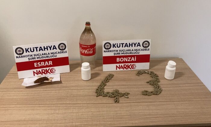 Kütahya’da uyuşturucu operasyonu