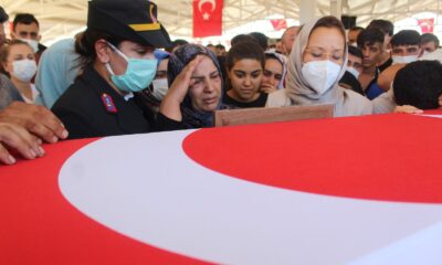 Kuzey Irak şehidi son yolculuğuna uğurlandı