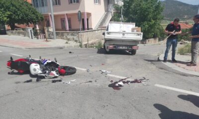 Liseli genç kazada ağır yaralandı